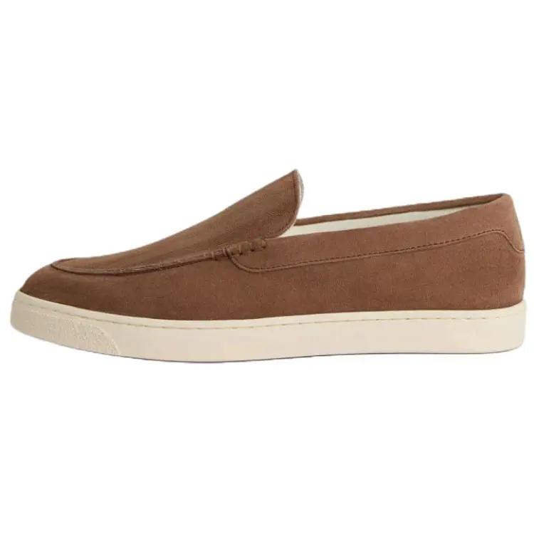 Круглоносые слипоны Loafers Brunello Cucinelli, коричневый