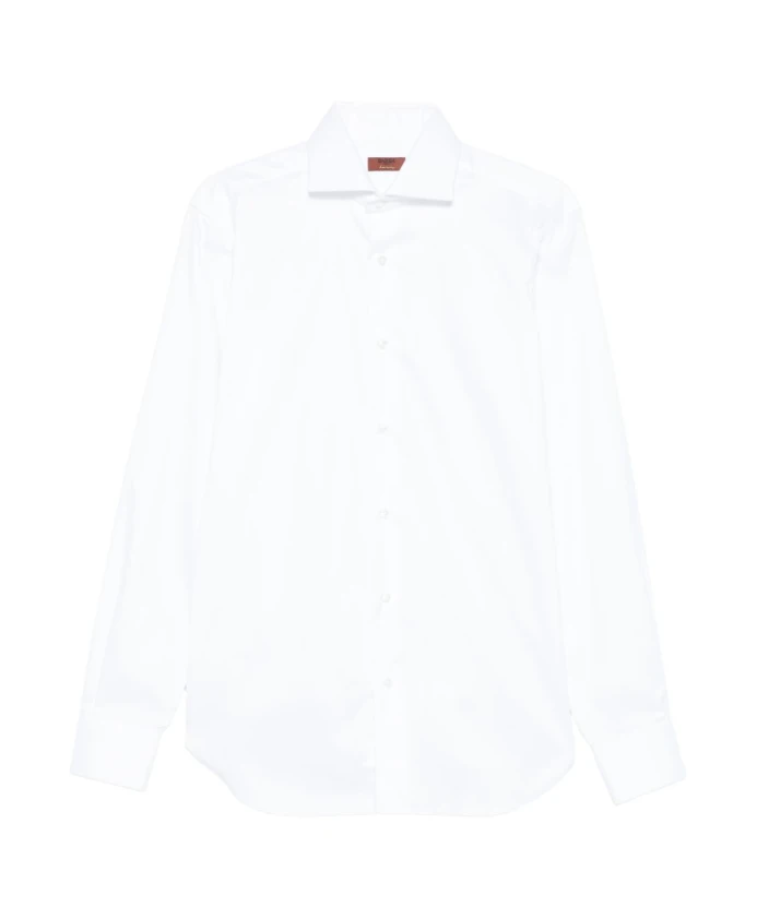 

Белая мужская рубашка осень-зима 2025 Barba, белый