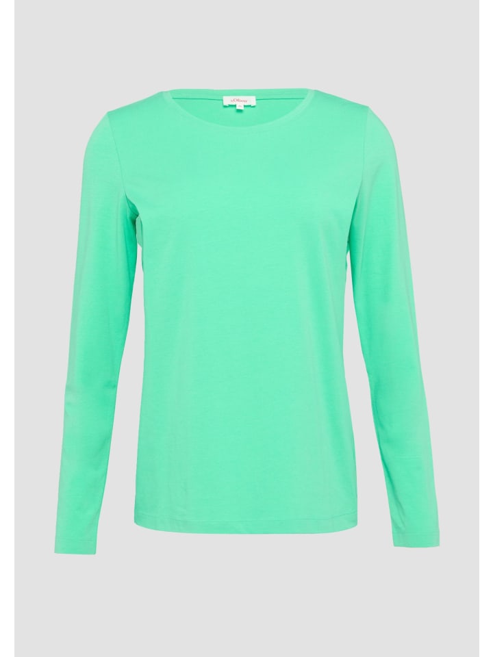 

Футболка цвета 7326_лаймовый зеленый s.Oliver