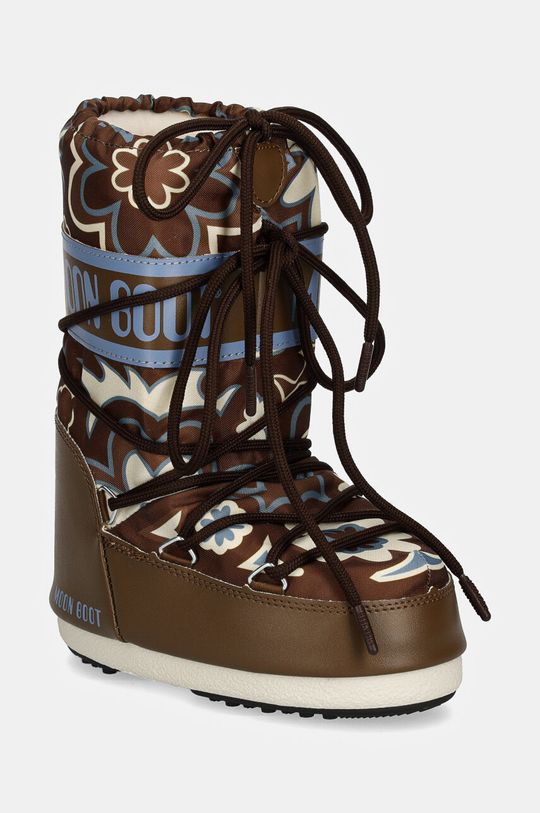 

Детские зимние ботинки ICON FLOWER Moon Boot, коричневый