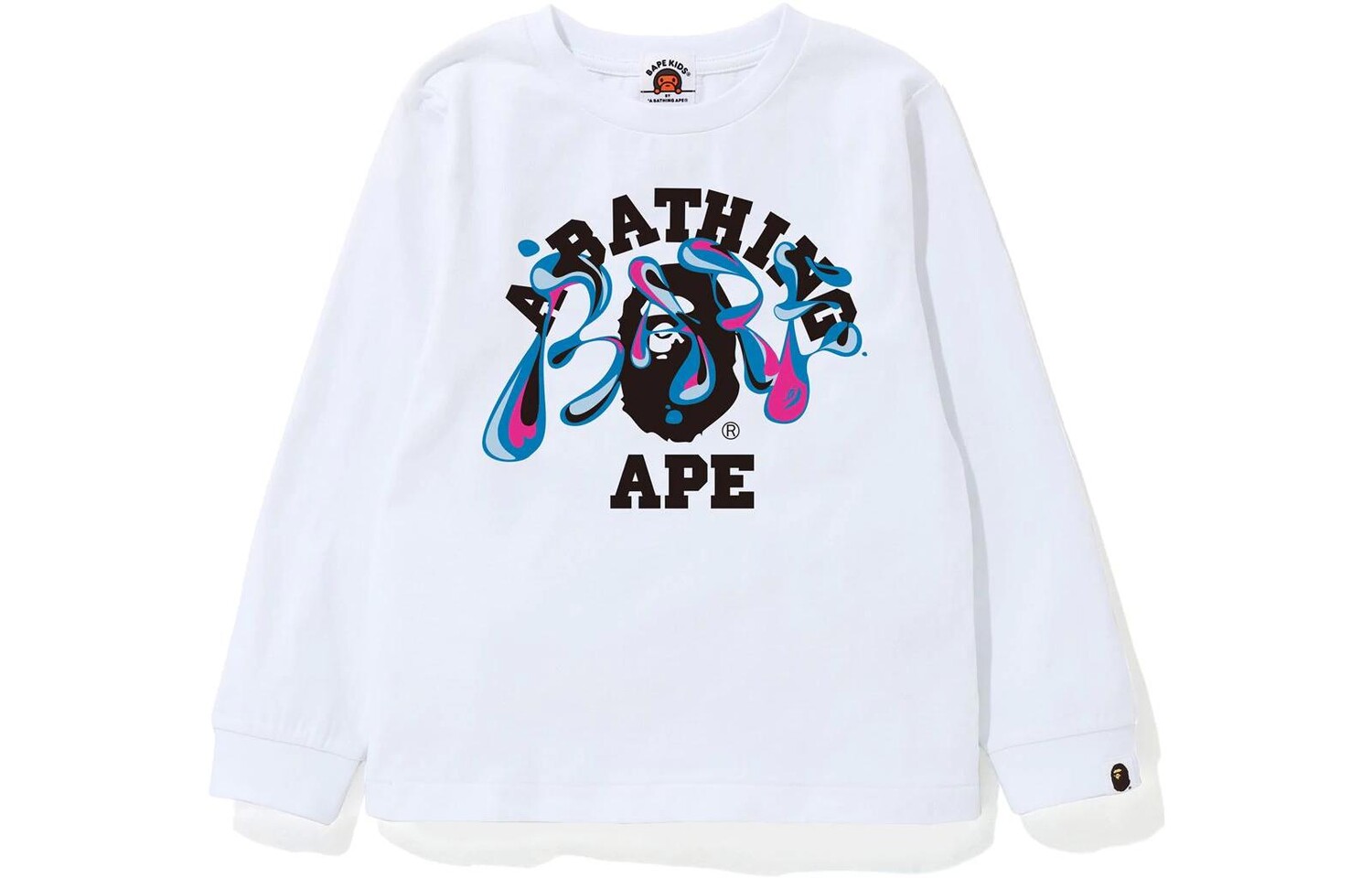 

Детская футболка A Bathing Ape, черный