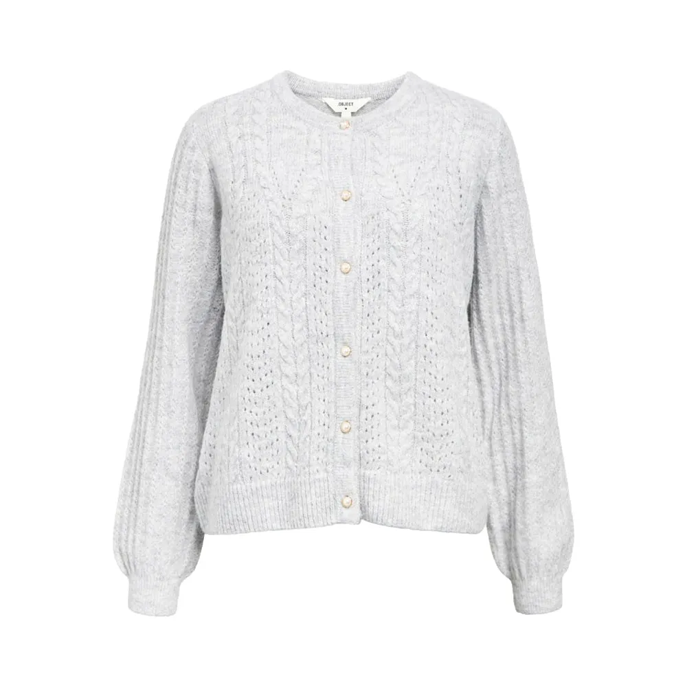 

Объект Флора Ре кардиган Object, серый