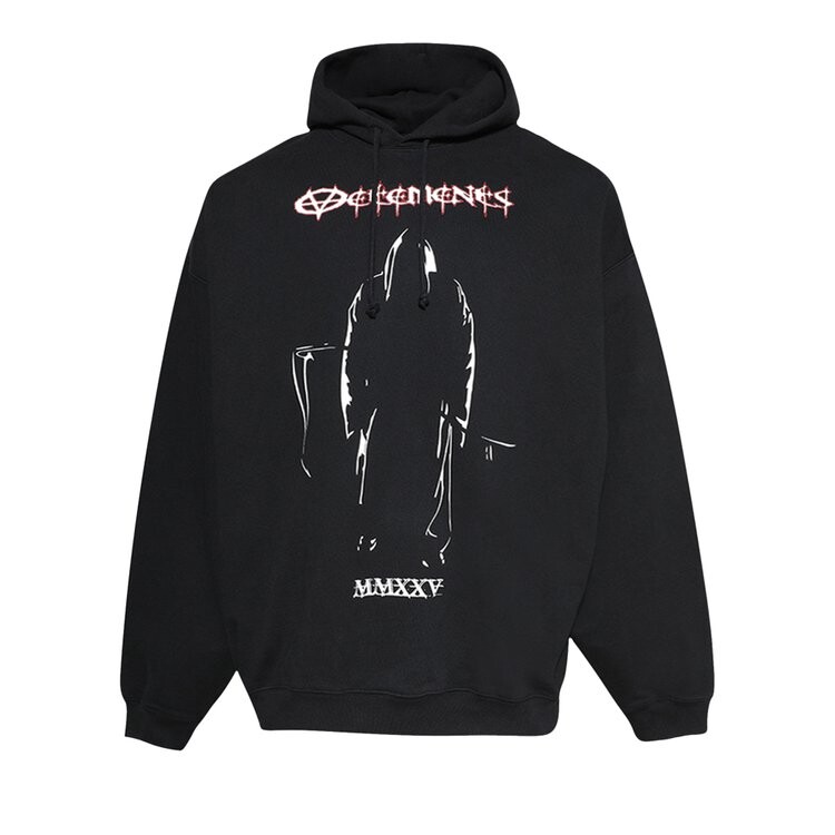 

Худи Vetements Logo Hoodie, черный