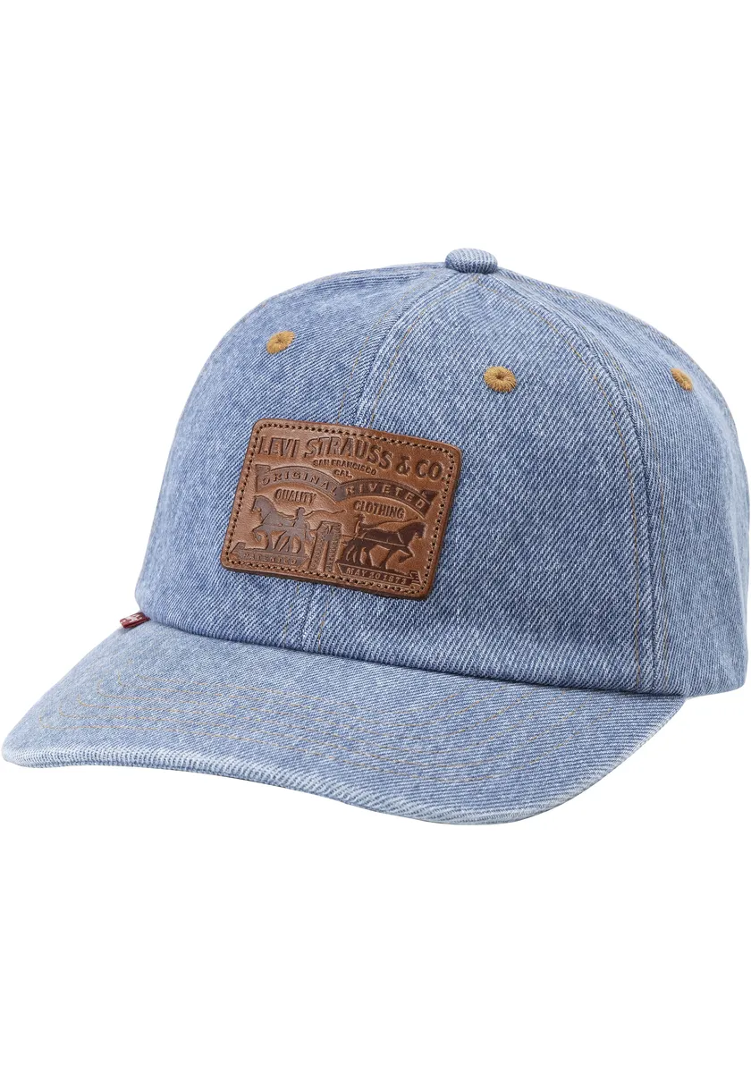 

Бейсбольная кепка Levi's RELAXED HERITAGE, унисекс, голубой