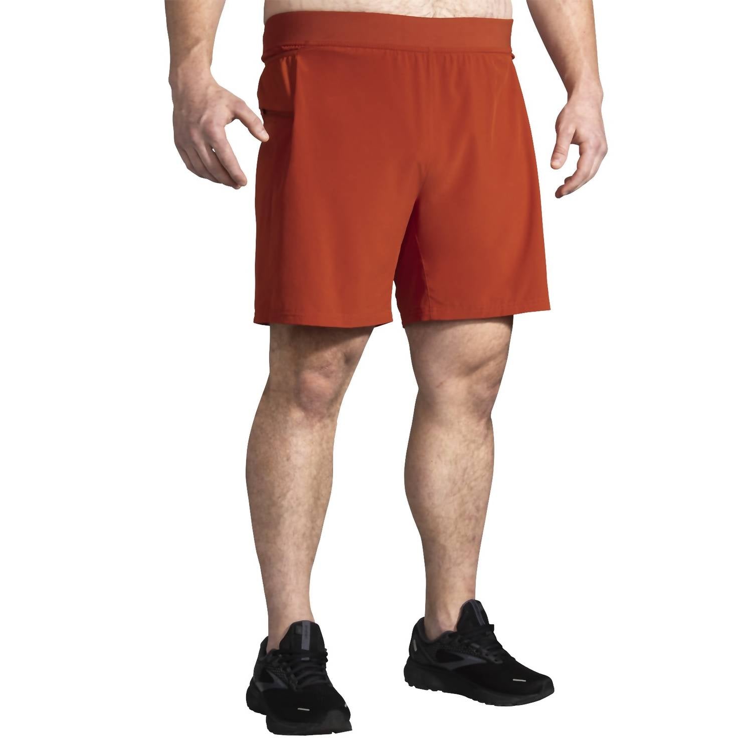 

Мужские шорты Sherpa 7" из красной глины BROOKS