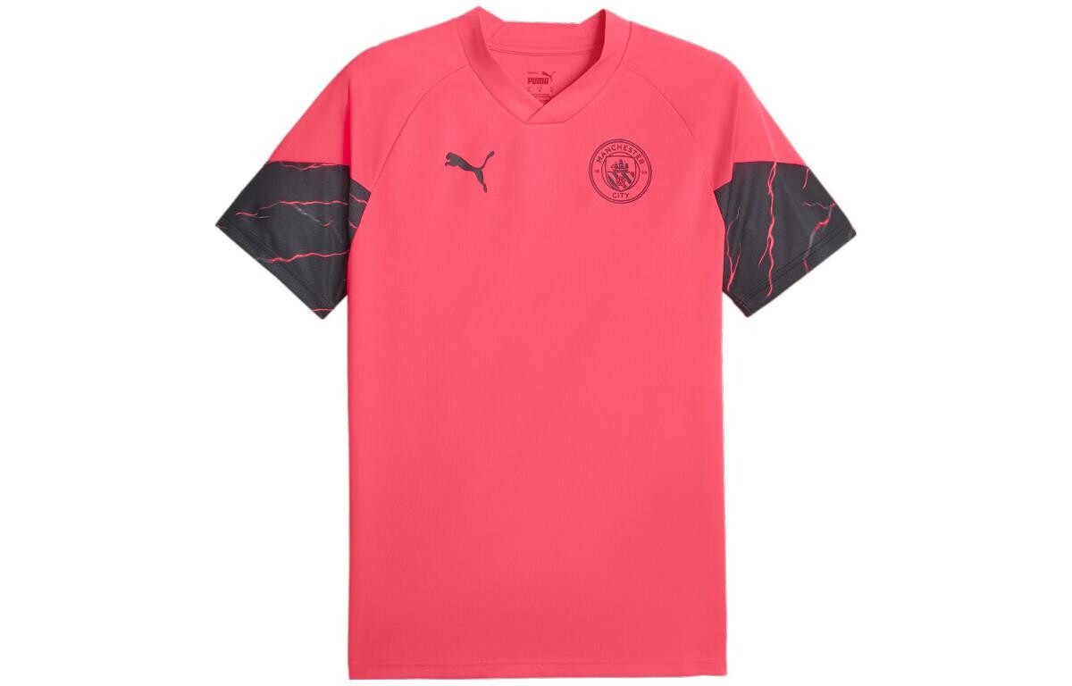 

Футболка Manchester City мужская розовая Puma, розовый