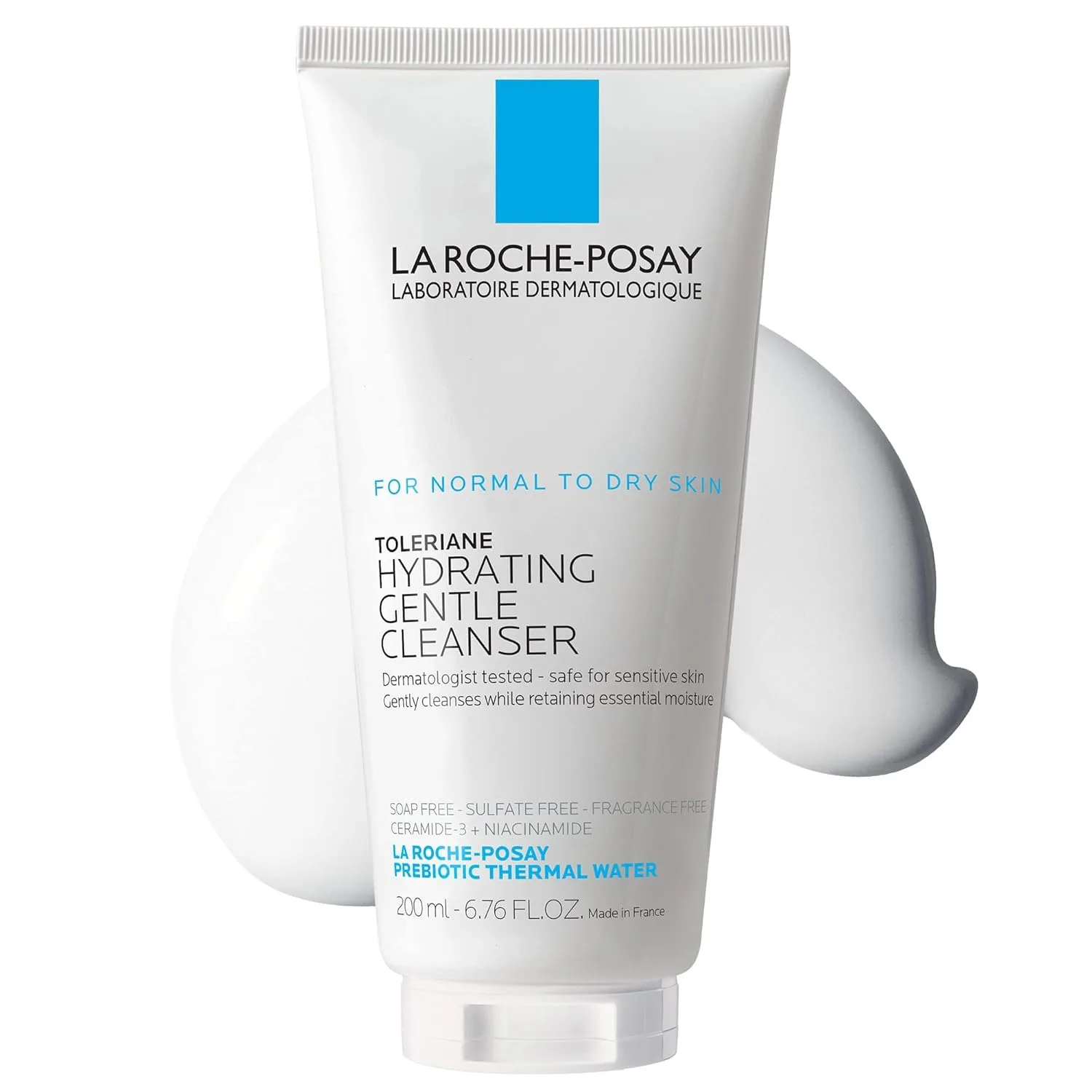 Крем для лица La Roche-Posay — Toleriane Hydrating Gentle Face Cleanser, увлажняющее очищающее средство для лица с, 200 мл
