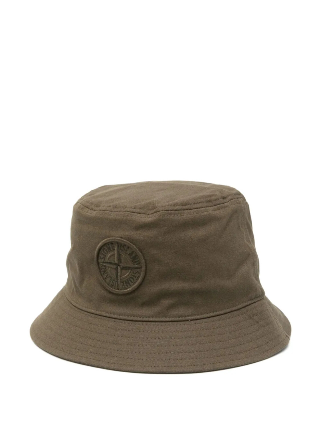 

Шляпа-ведро Stone Island с вышивкой в виде компаса, зеленый