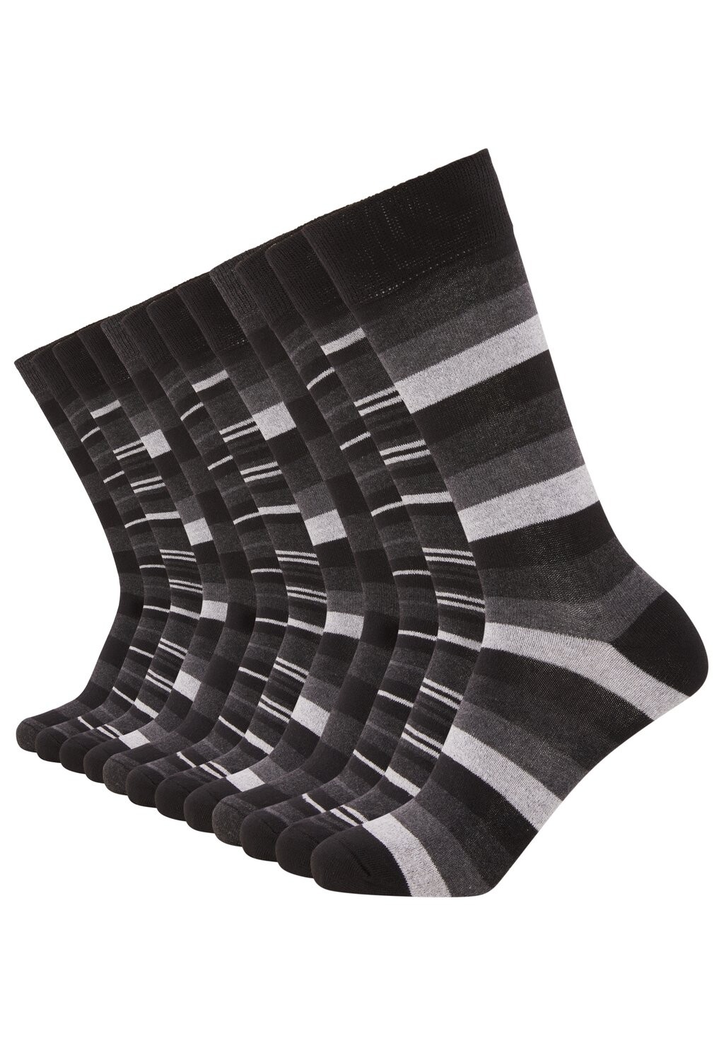 

Носки 12-PACK STRIPED FM London, черный