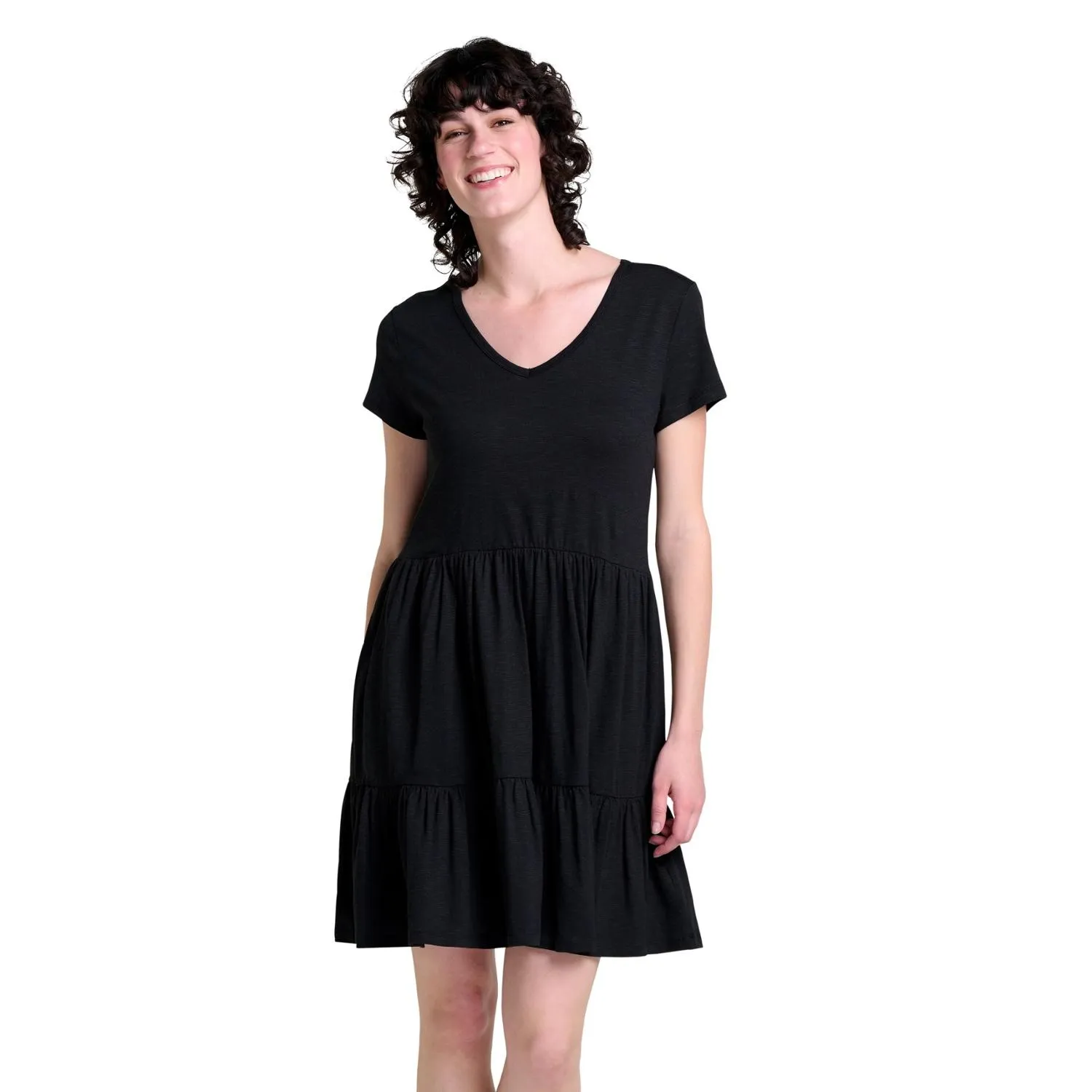 

Многоярусное короткое платье Marley Toad&Co, Black
