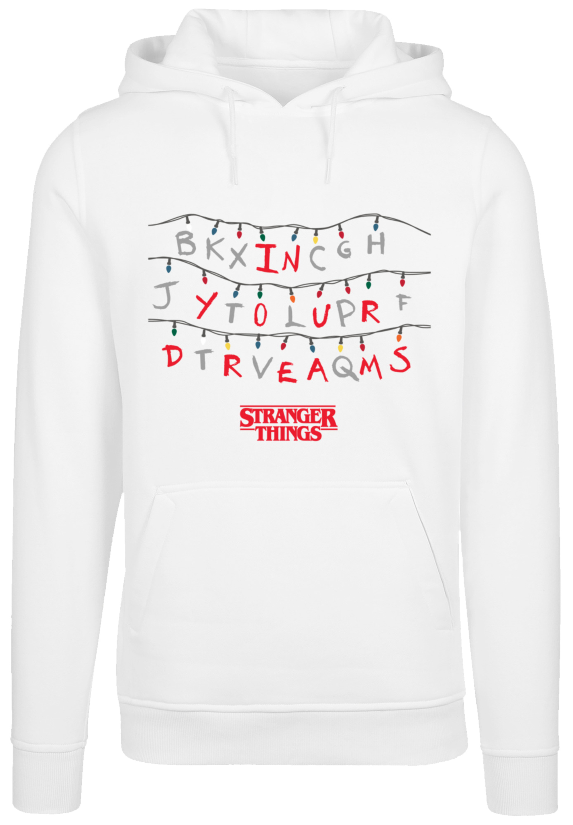 

Пуловер F4NT4STIC Hoodie Stranger Things, белый