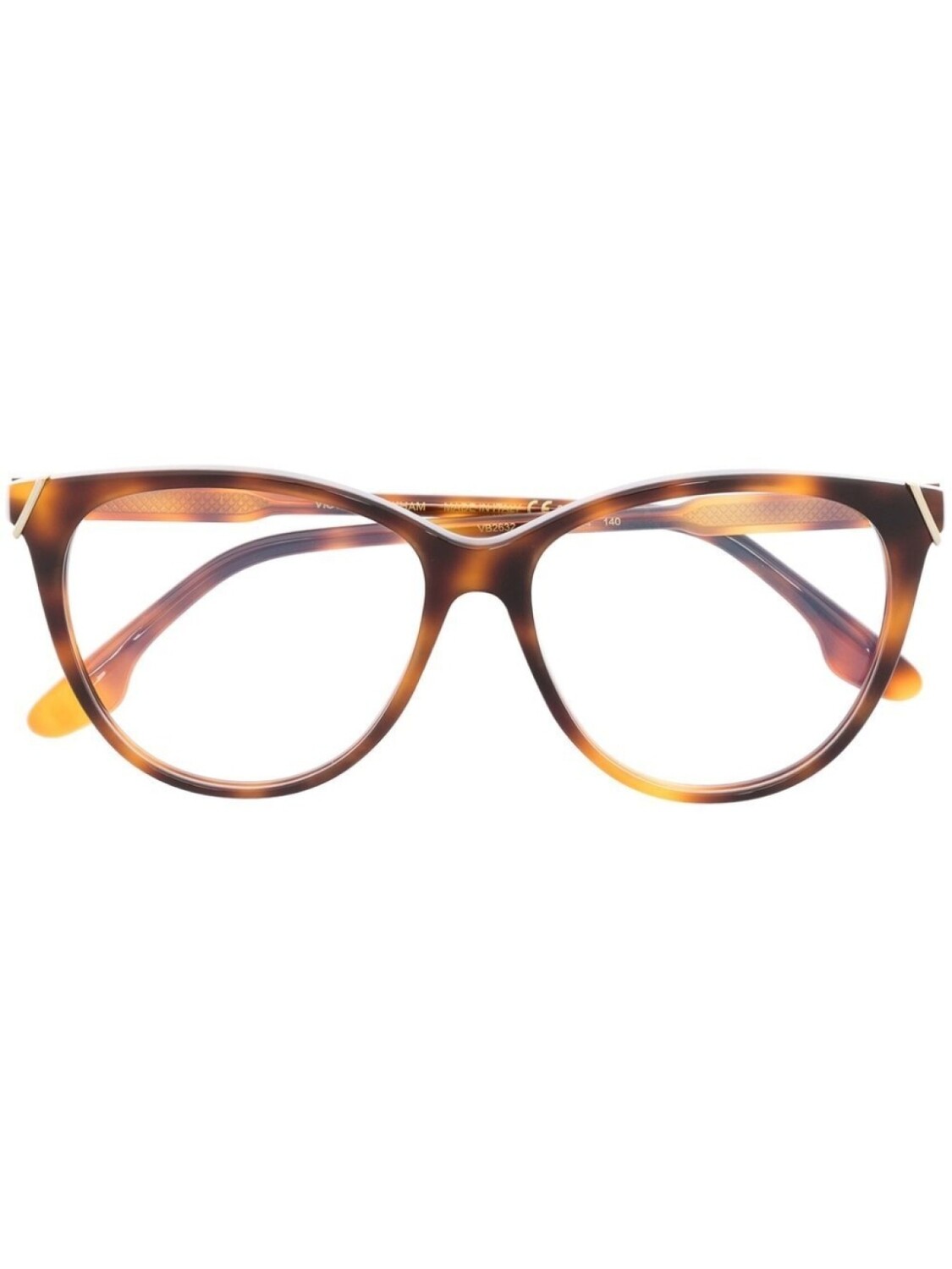 

Очки в оправе 'кошачий глаз' Victoria Beckham Eyewear, коричневый