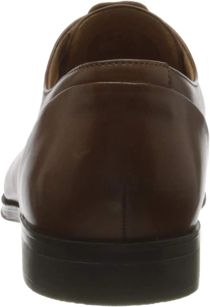 Мужские туфли-оксфорды Clarks Gilman Plain, Brown Tan Leather Tan Leather — фото 3