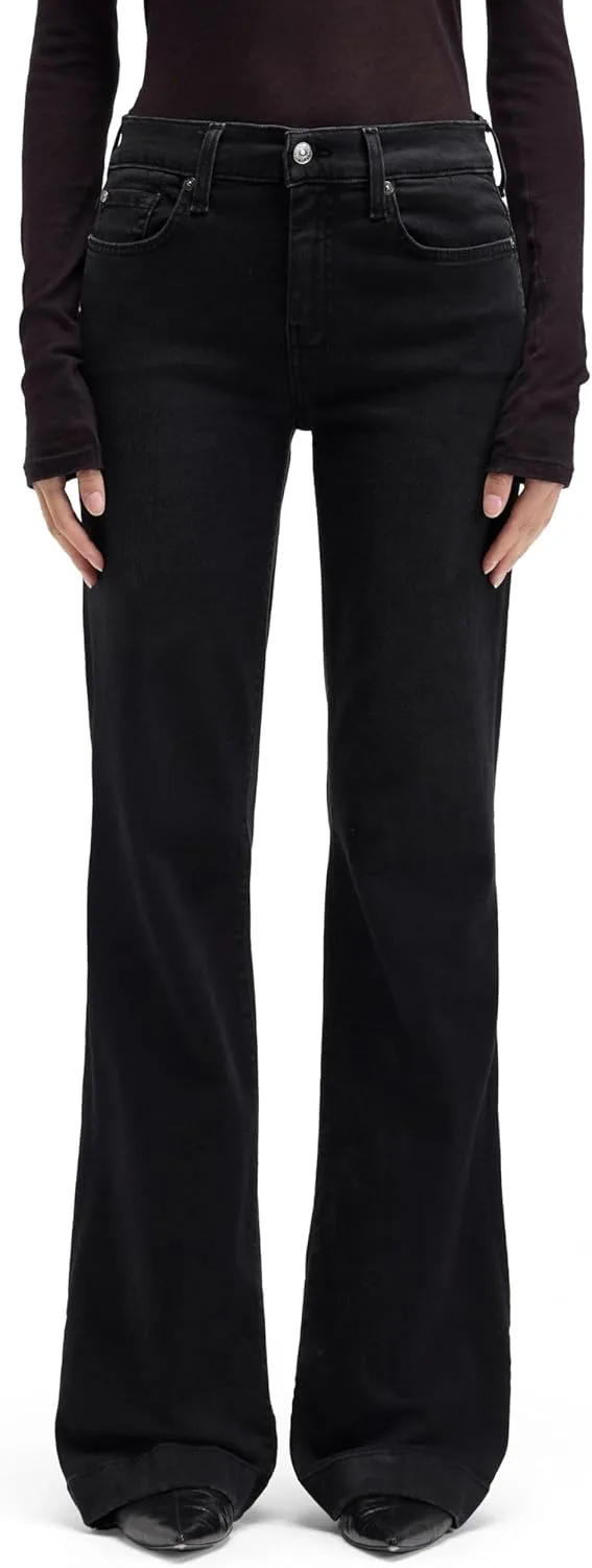 

7 For All Mankind Женские джинсы Dojo Tailorless Mid-Rise Wide Leg