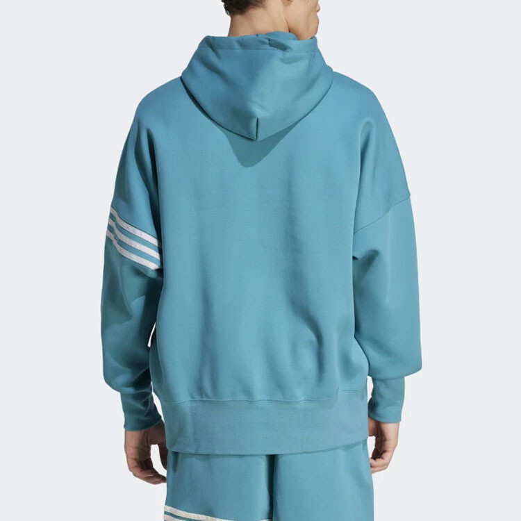 Мужская толстовка Adidas Originals Neuclassics, бирюзовая — фото 4