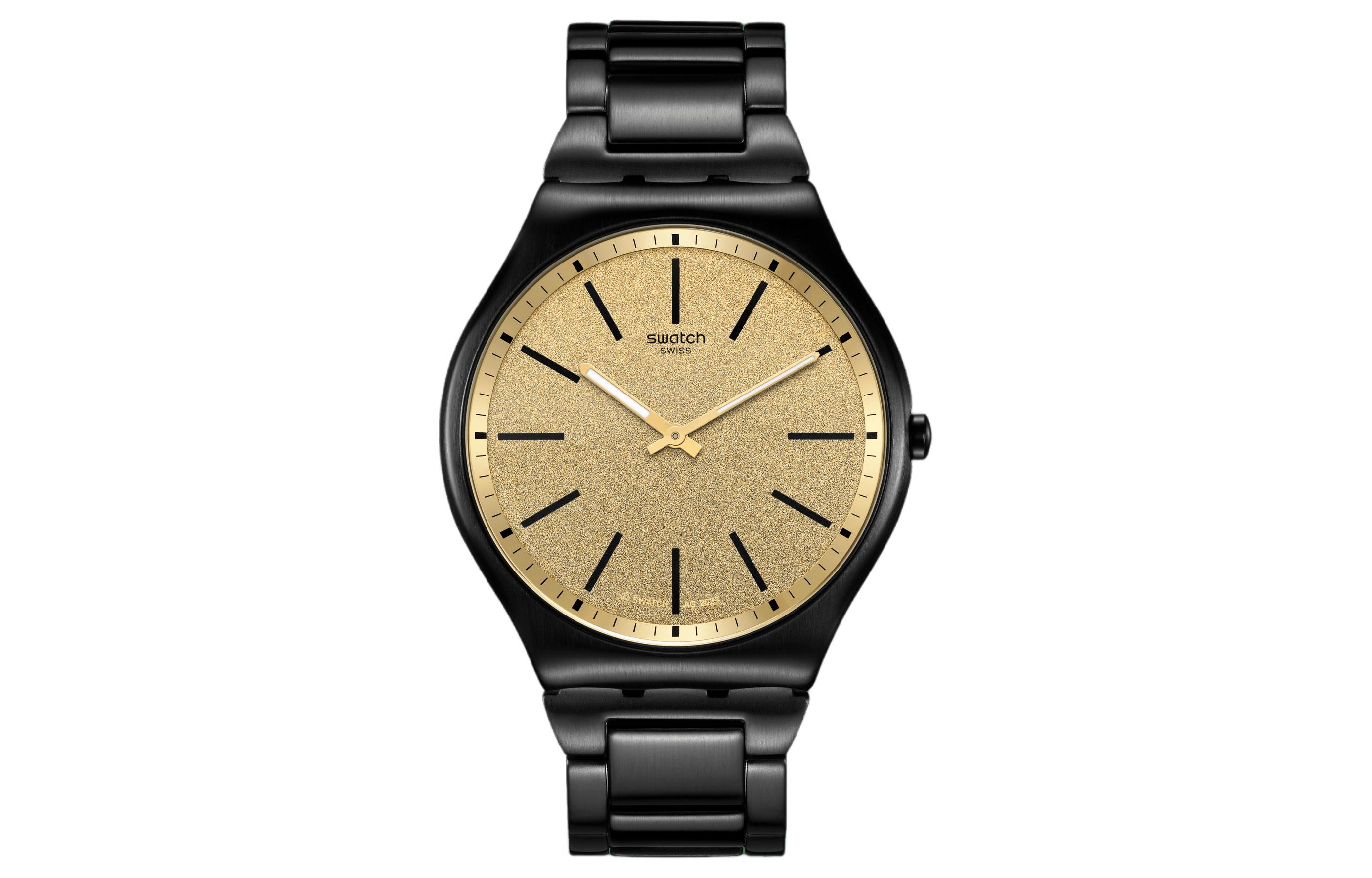 

SWATCH Желтые часы унисекс SS07B109G