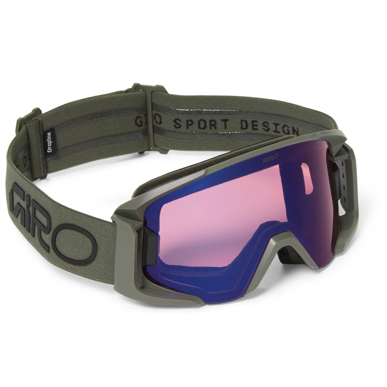 

Очки для горного велосипеда Dropline Giro, Dark Sage