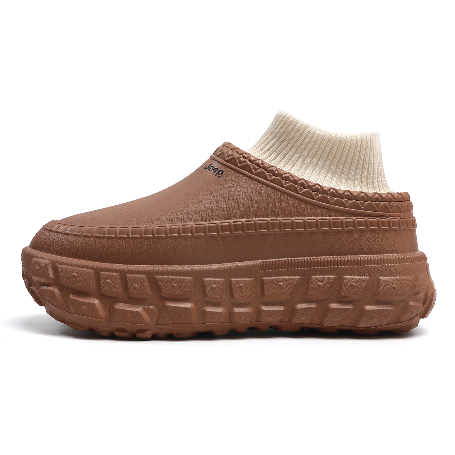 

Jeep EVA Slip Resistant Chef Shoes Unisex Brown