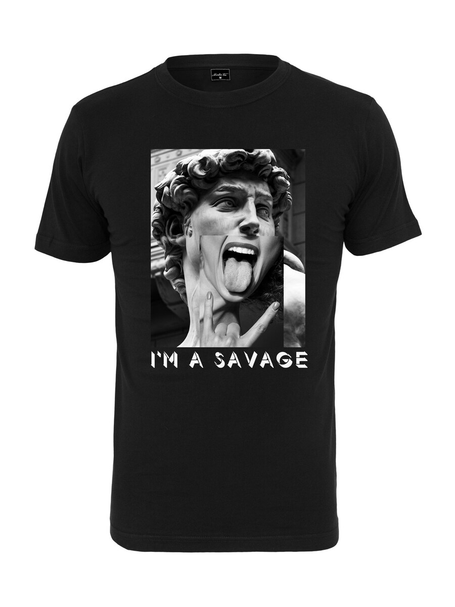 

Рубашка обычного кроя Mister Tee I´m A Savage, черный