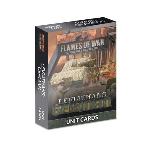 

Фигурка Late War Leviathans: German Unit Cards