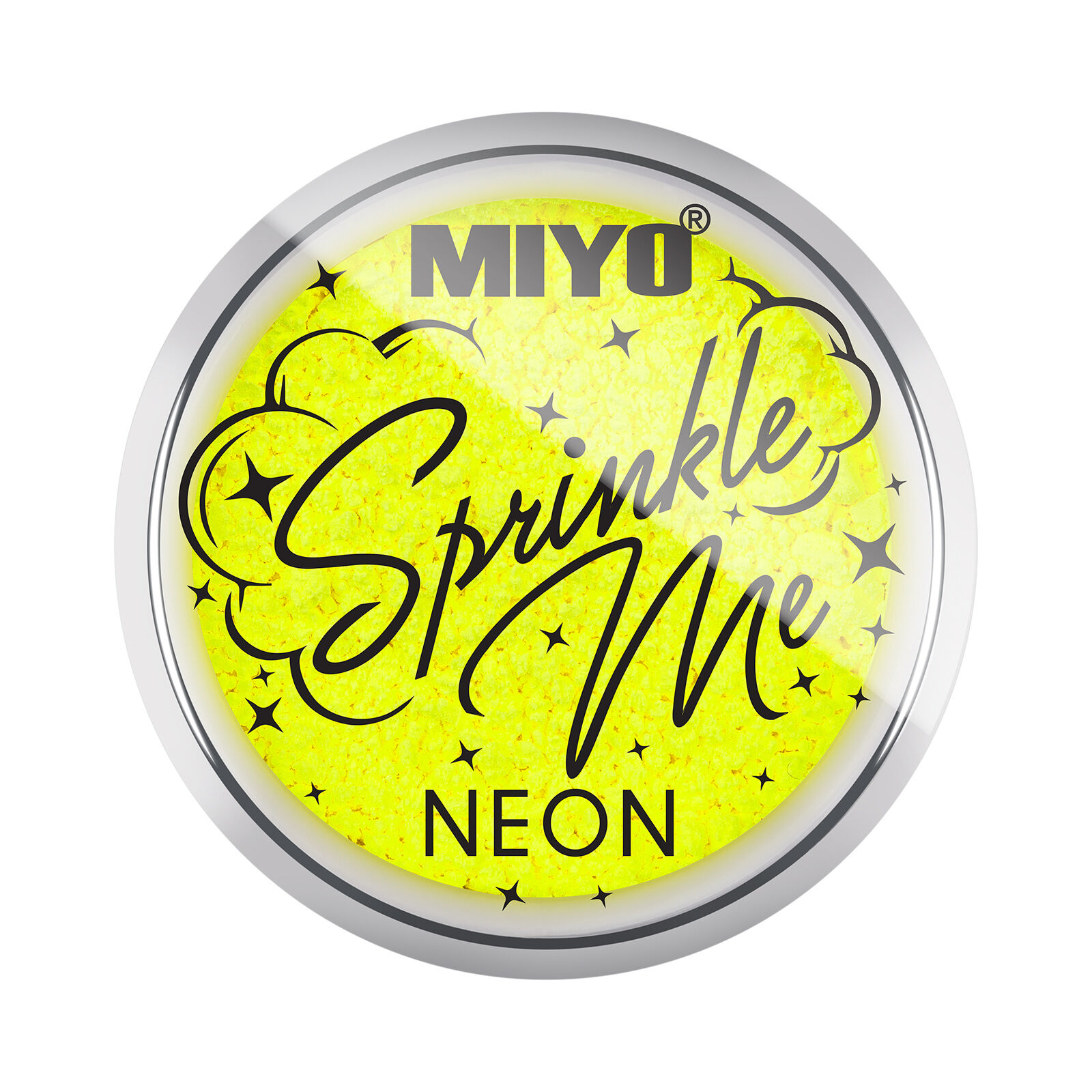 

Рассыпчатые тени для век 19 тайский лайм Miyo Sprinkle Me Neon, 1,5 гр