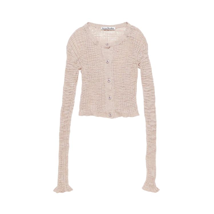 

Кардиган Acne Studios Wide Rib Cardigan Dusty Pink, розовый