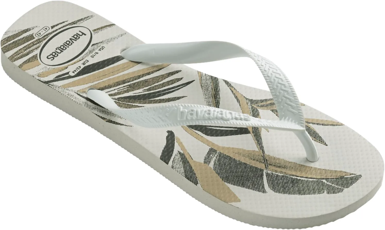 Havaianas Мужские вьетнамки Aloha БЕЛЫЙ/БЕЛЫЙ/ОЛИВКОВЫЙ ЗЕЛЕНЫЙ — фото 2