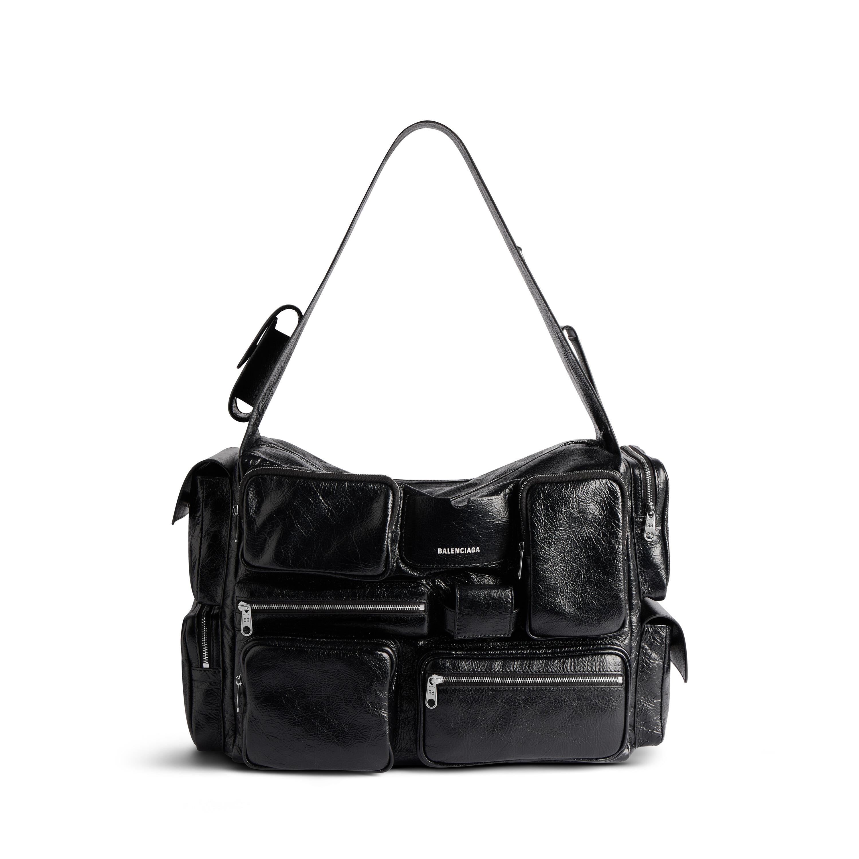 

Большая сумка-слинг Superbusy BALENCIAGA, черный