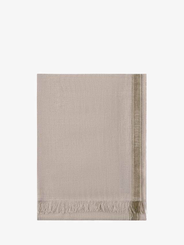 

Льняной шарф Hackett London, цвет Sand Beige