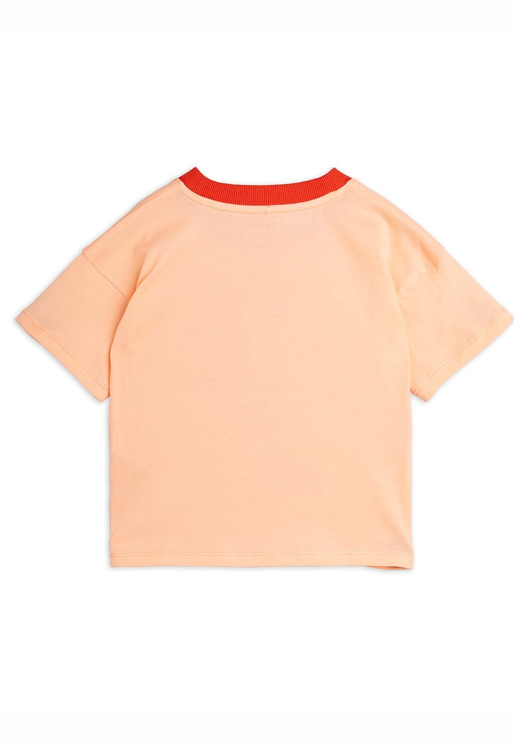

Футболка с принтом DOLPHIN TEE UNISEX Mini Rodini, красный