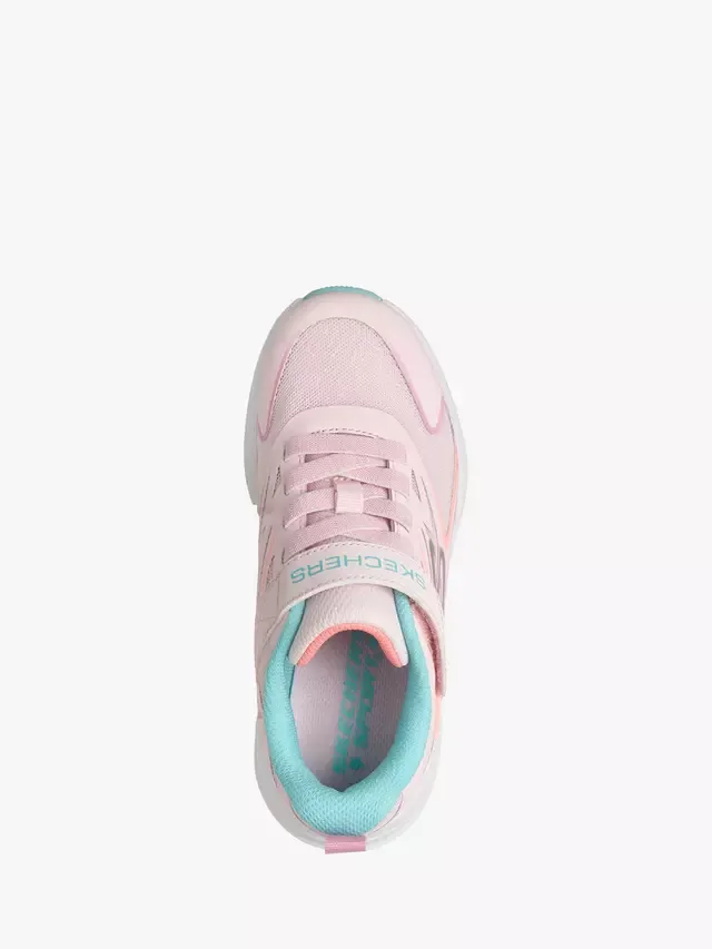 Детские кроссовки Microspec Tread Trainers, розовые/разноцветные Skechers — фото 3