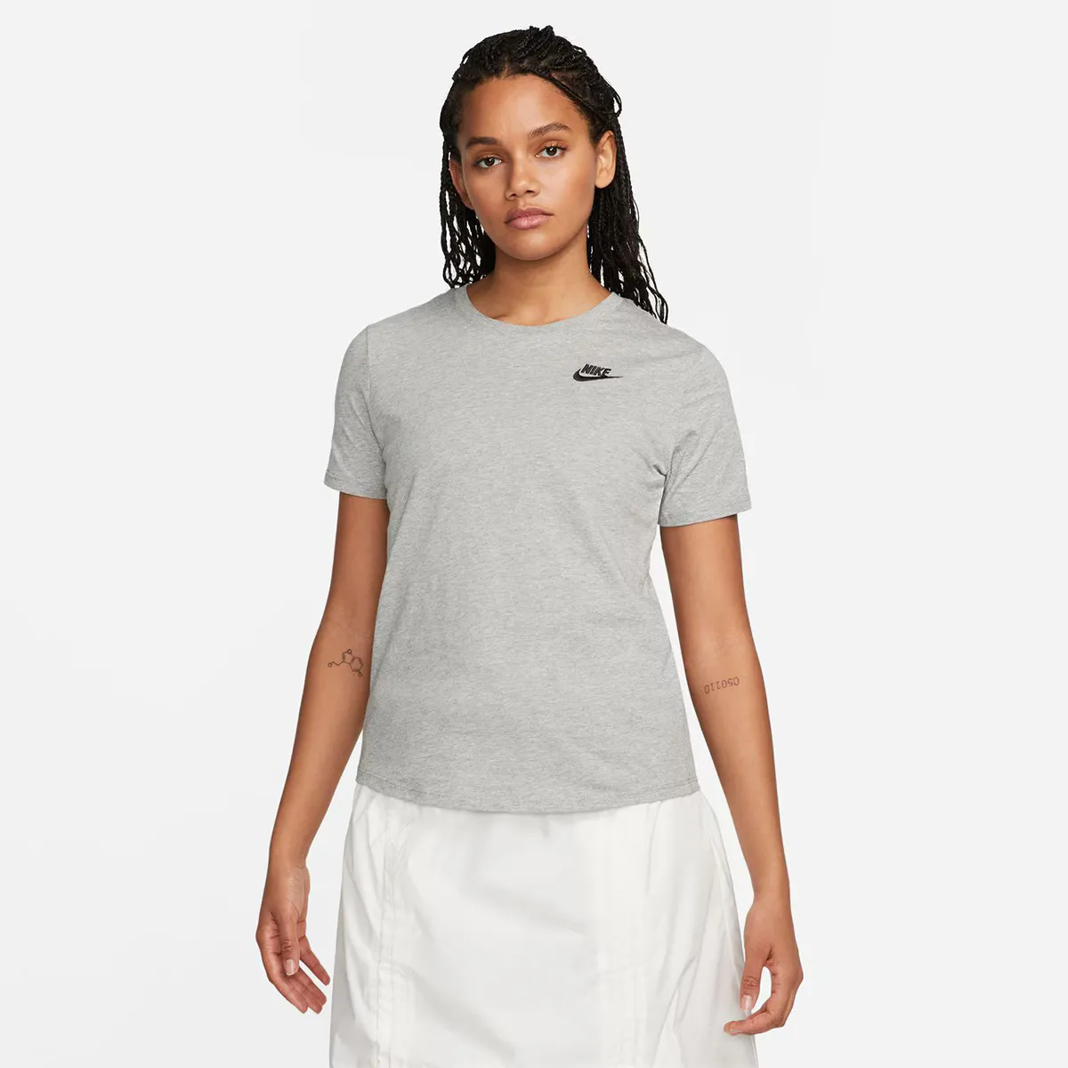 Женская футболка Nike Club Essentials, серый