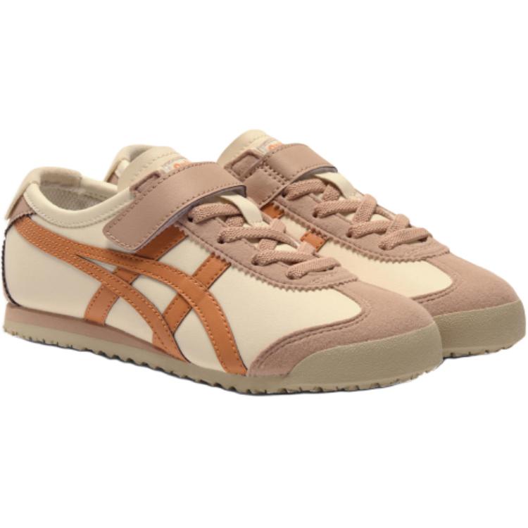 Детские кроссовки MEXICO 66 Low Top для повседневной жизни Onitsuka Tiger, бежевый — фото 3