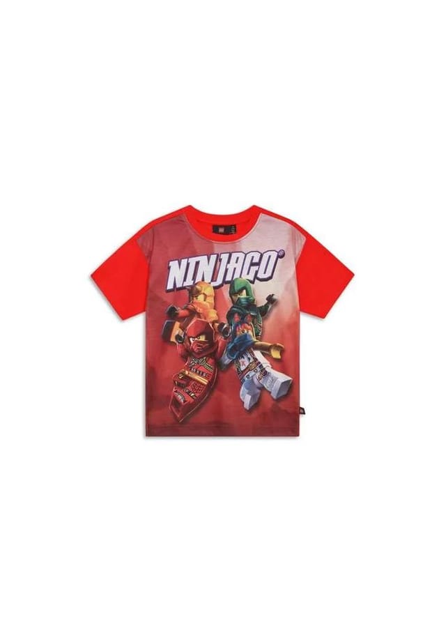 

Футболка из органического хлопка для детей Lego Wear, красный