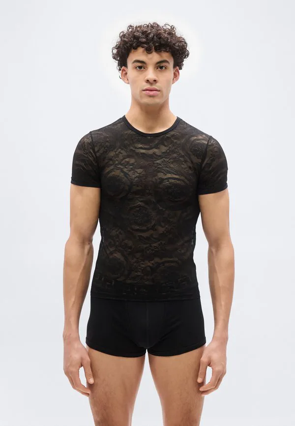 Нижнее белье topeka barocco, майка Versace, Black