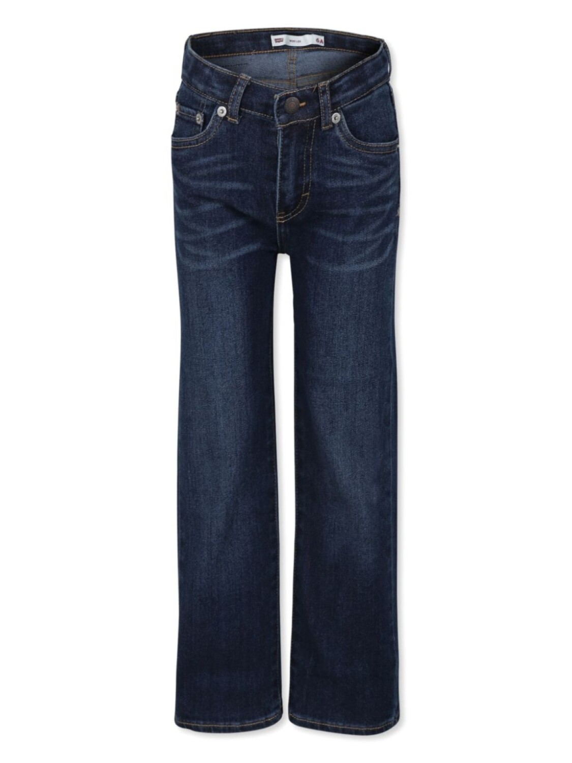

Levi's Kids джинсы с широкими штанинами, синий