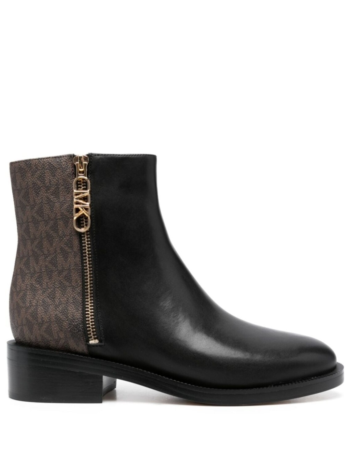 Michael Michael Kors ботильоны Regan с монограммой, черный