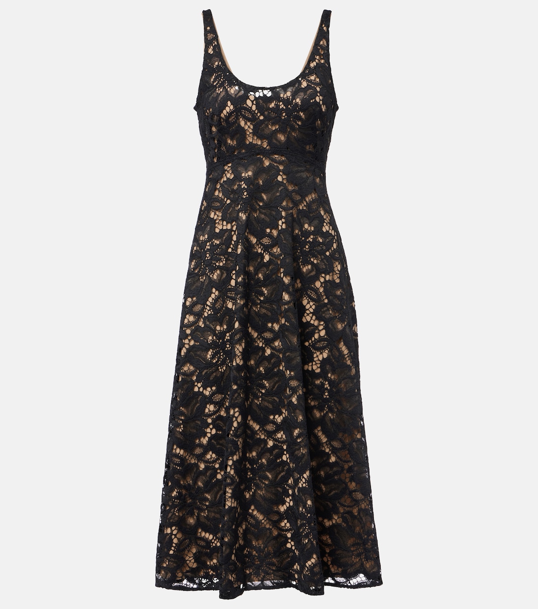 

Кружевное платье миди Lacy Dream Dorothee Schumacher, Pure Black