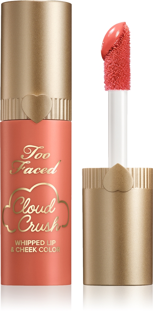 

Жидкие румяна Cloud Crush Whipped Lip & Shine Color для губ и щек Too Faced, atspalvis peach blur 4,3 гр