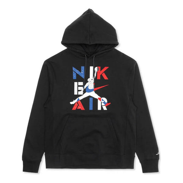 

Толстовка AIir Air Jordan 4 Men's J Lgc Po Hoodies 'Black', черный