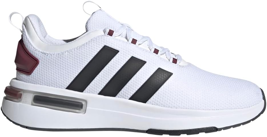 Мужские кроссовки Adidas Racer TR23, белый/черный/красный — фото 2