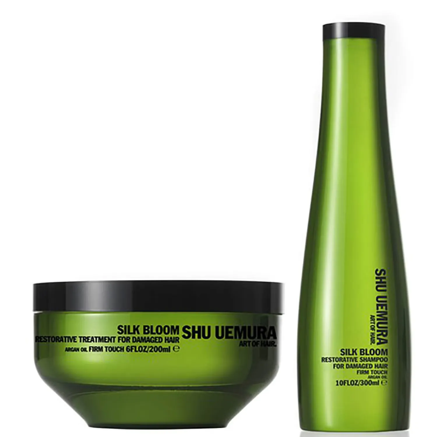 

Шампунь Silk Bloom (300 мл) и восстанавливающее средство (200 мл) Shu Uemura Art Of Hair