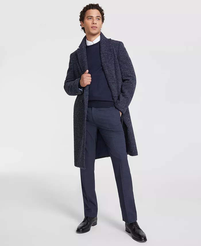 

Мужское синее пальто Modern-Fit Tommy Hilfiger, синий