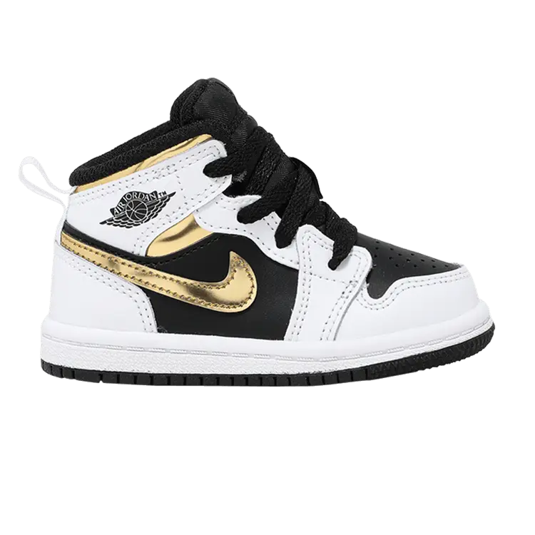 

Кроссовки Air Jordan Air Jordan 1 Mid TD 'White Gold', белый