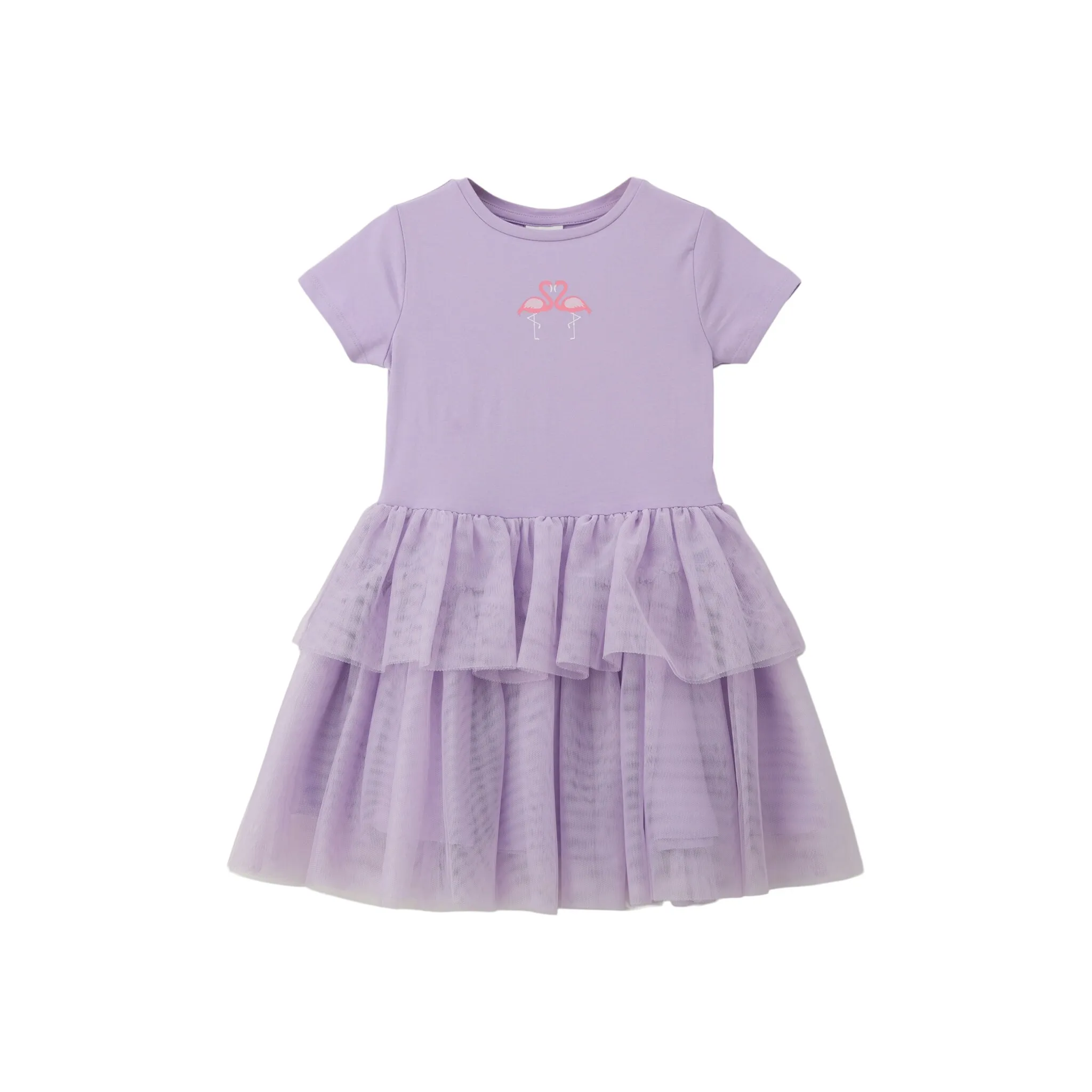 

Мини-платье s.Oliver Junior с многослойной отделкой, цвет light lilac