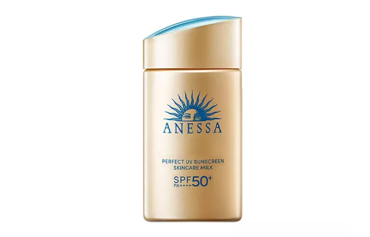 ANESSA Крем для лица с солнцезащитным фильтром Little Golden Bottle Golden Brilliance Extra Care, 60ml-2024