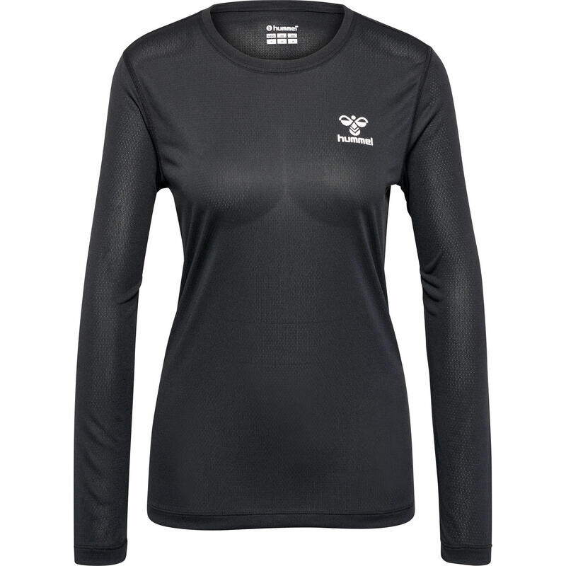 

Футболка Hmprint женская тренировочная HUMMEL, цвет schwarz