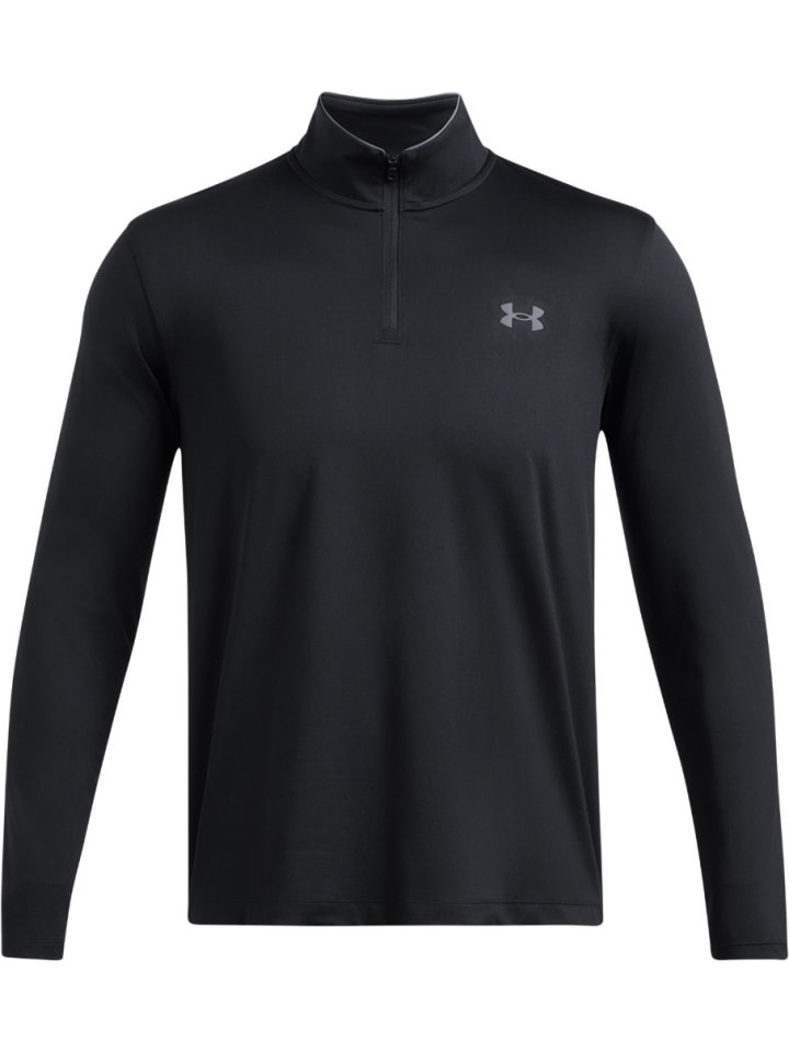 

Лонгслив Ua Matchplay 1/4 Zip Under Armour, черный
