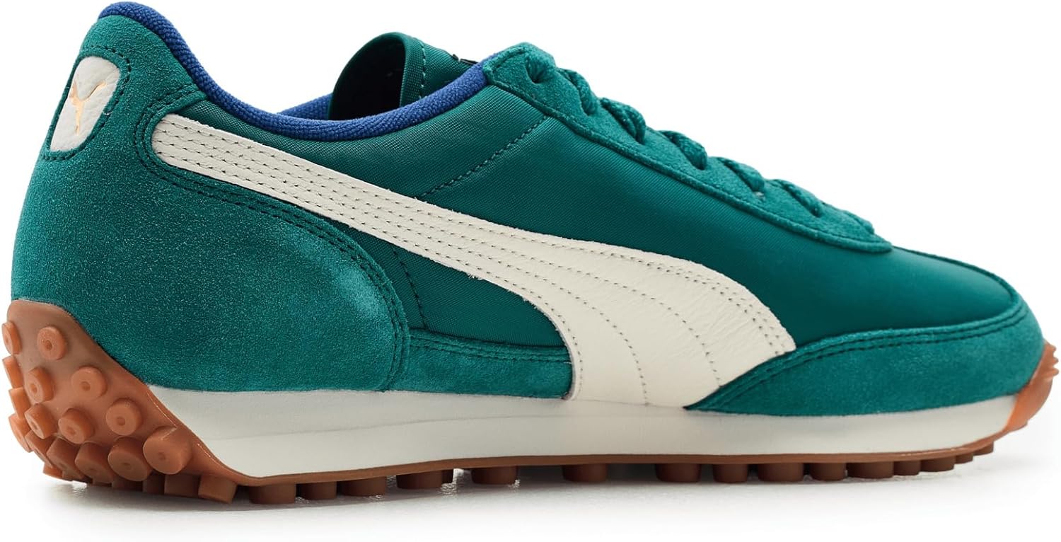 Мужские винтажные кроссовки Puma Easy Rider, белый/изумрудный — фото 3