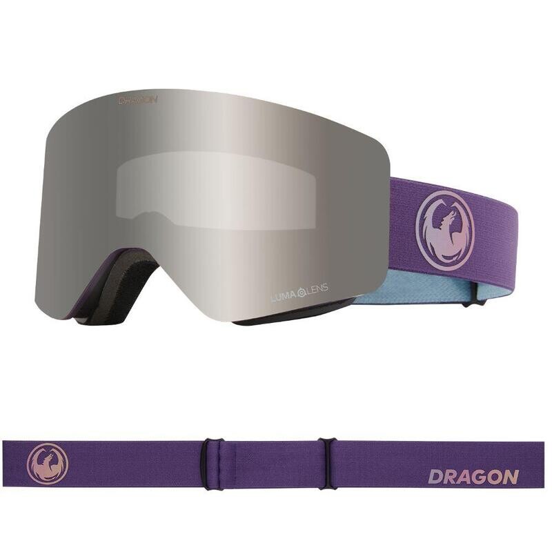

Лыжные очки Dragon, цвет violett/silber/orange